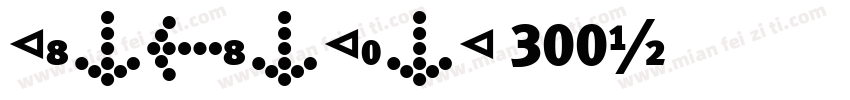 sinkinsans 300字体转换